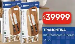 Nini Mayorista Tramontina kit p/fiambres oferta