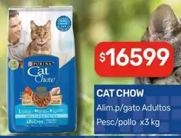 Nini Mayorista Cat chow alim.p/gato adultos pesc/pollo oferta