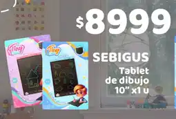 Nini Mayorista Sebigus tablet de dibujo 10" oferta