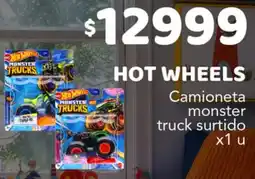 Nini Mayorista Hot wheels camioneta monster truck surtido oferta
