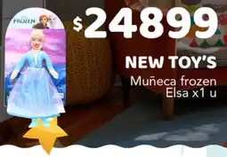 Nini Mayorista New toy's muñeca frozen elsa oferta