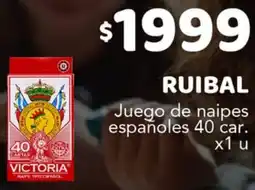 Nini Mayorista Ruibal juego de naipes españoles oferta