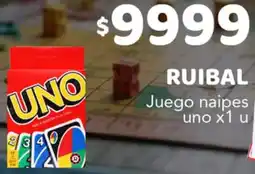 Nini Mayorista Ruibal juego naipes uno oferta