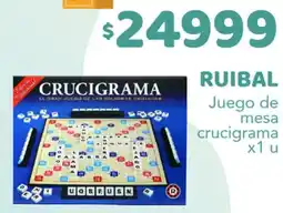 Nini Mayorista Ruibal juego de mesa crucigrama oferta
