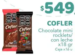 Nini Mayorista Cofler chocolate mini rocklets/ con leche oferta