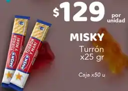 Nini Mayorista Misky turrón oferta