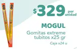 Mogul gomitas extreme tubitos