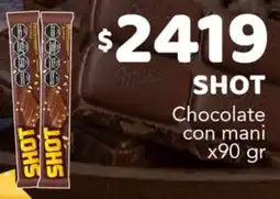 Nini Mayorista Shot chocolate con mani oferta