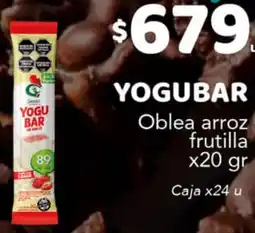 Nini Mayorista Yogubar oblea arroz frutilla oferta