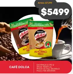 Supermercados Tadicor Nescafé café dolca doypack oferta