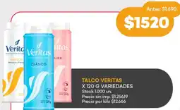 Supermercados Tadicor Veritas talco variedades oferta