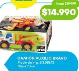 Supermercados Tadicor Camión auxilio bravo oferta