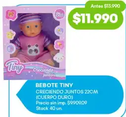 Supermercados Tadicor Tiny bebote creciendo juntos oferta