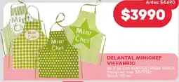 Supermercados Tadicor Delantal minichef vh fabric surtido para niños oferta