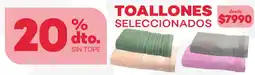 Supermercados Tadicor Toallones seleccionados oferta