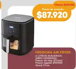 Supermercados Tadicor Freidora air fryermaverick oferta