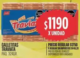 Supermercados Vea Traviata galletitas paq. oferta