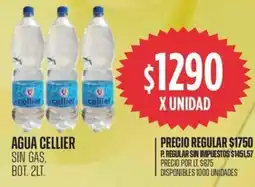 Supermercados Vea Cellier agua sin gas oferta