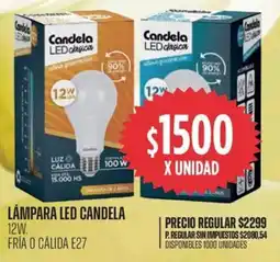 Supermercados Vea Candela led lámpara oferta