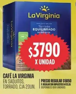Supermercados Vea La virginia café oferta