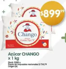 Supermercados Buenos Días Chango azúcar oferta