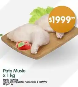 Supermercados Buenos Días Muslo pata oferta