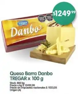 Supermercados Buenos Días Tregar queso barra danbo oferta