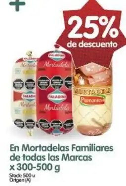 Supermercados Buenos Días En mortadelas familiares de todas las marcas oferta