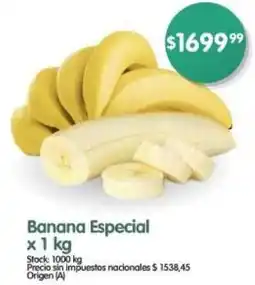 Supermercados Buenos Días Banana especial oferta