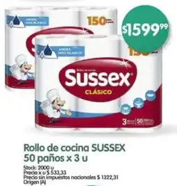 Supermercados Buenos Días Sussex rollo de cocina oferta