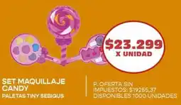 Supermercados Vea Set maquillaje candy oferta