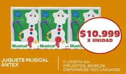 Supermercados Vea Juguete musical antex oferta
