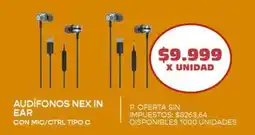Supermercados Vea Audifonos nex in ear oferta