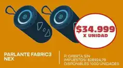 Supermercados Vea Parlante fabric3 nex oferta