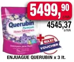 Maxiconsumo Querubin enjuague oferta