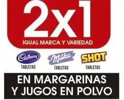 Coto En margarinas y jugos en polvo oferta