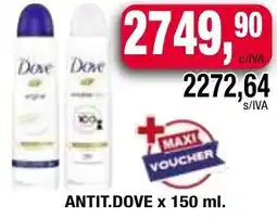 Maxiconsumo Dove Antit oferta