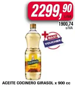 Maxiconsumo Cocinero girasol oferta