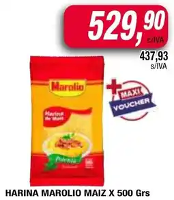 Maxiconsumo Marolio harina de maiz oferta