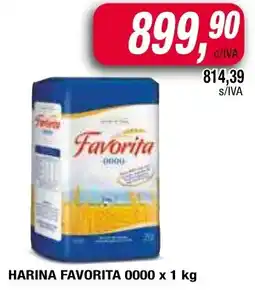 Maxiconsumo Favorita harina 0000 oferta