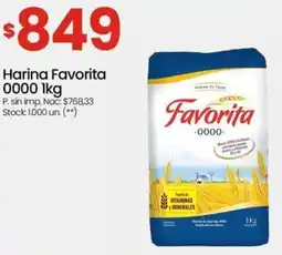 Changomas Favorita harina 0000 oferta