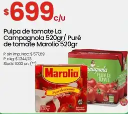 Changomas La campagnola pulpa de tomate oferta