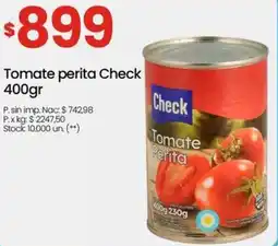 Changomas Check tomate perita oferta