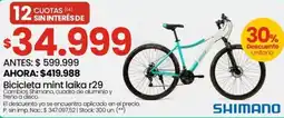 Changomas Bicicleta mint laika r29 oferta
