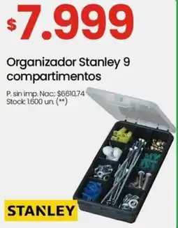 Changomas Stanley organizador 9 compartimentos oferta