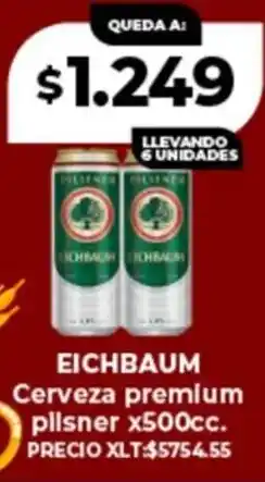 Supermayorista Vital Eichbaum cerveza premium pilsner oferta