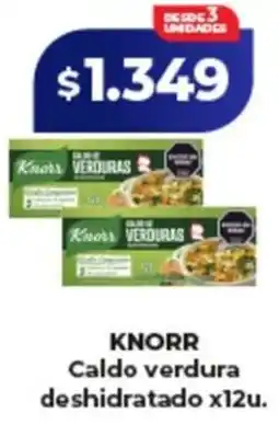 Supermayorista Vital Knorr caldo verdura deshidratado oferta