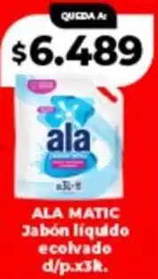Supermayorista Vital Ala matic jabón líquido ecolvado d/p. oferta