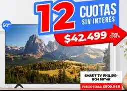 Supermayorista Vital Philips smart tv bgh 50" 4k oferta