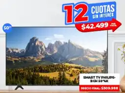 Supermayorista Vital philips smart tv 50" bch 50k oferta